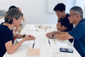 Mal din flise, og skab dit unikke værk i et kunstgalleri i Lissabon