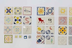 Mal din flise, og skab dit unikke værk i et kunstgalleri i Lissabon
