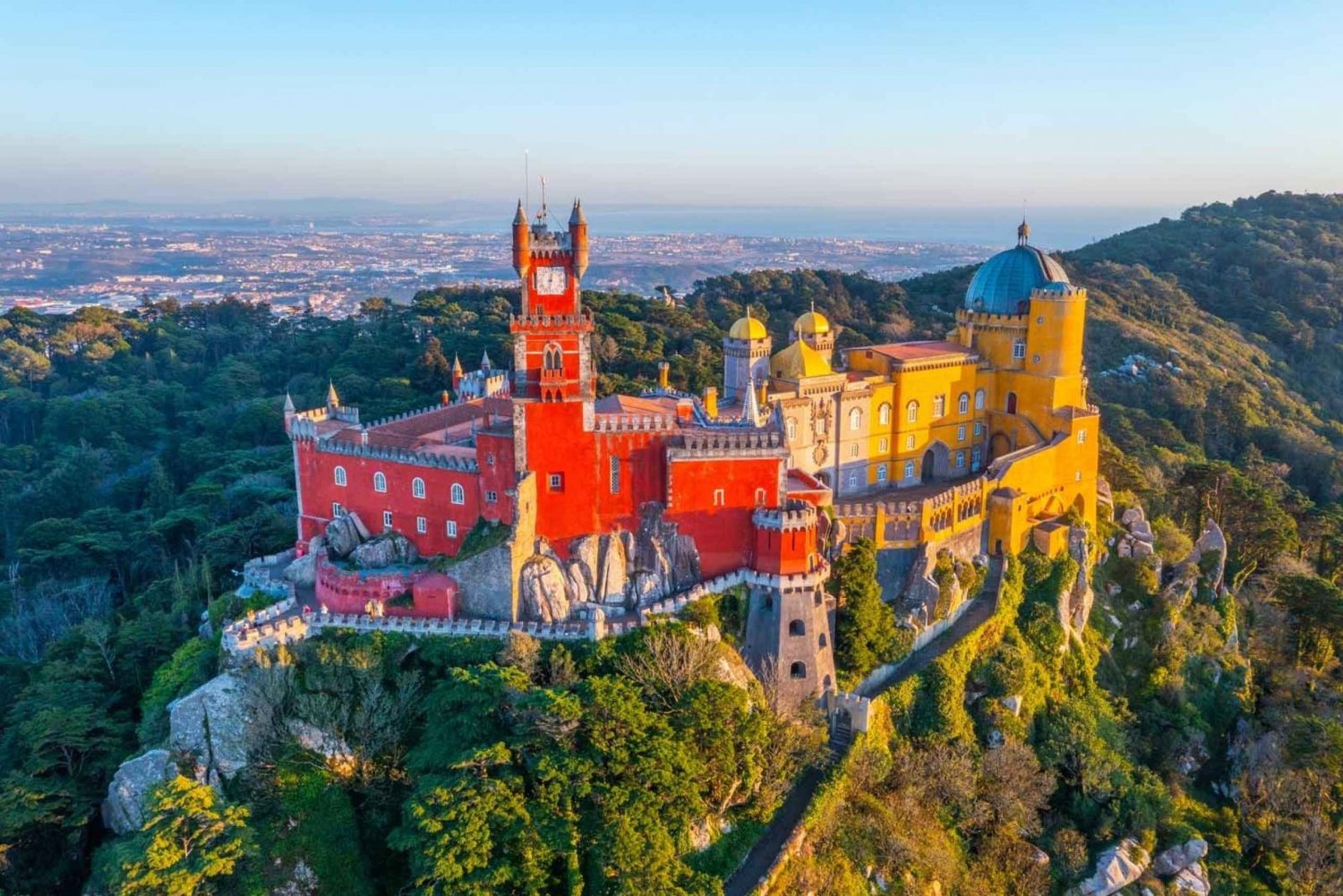 Lisbon: Pena Palace, Moorish Castle, Qta. Regaleira & Sintra