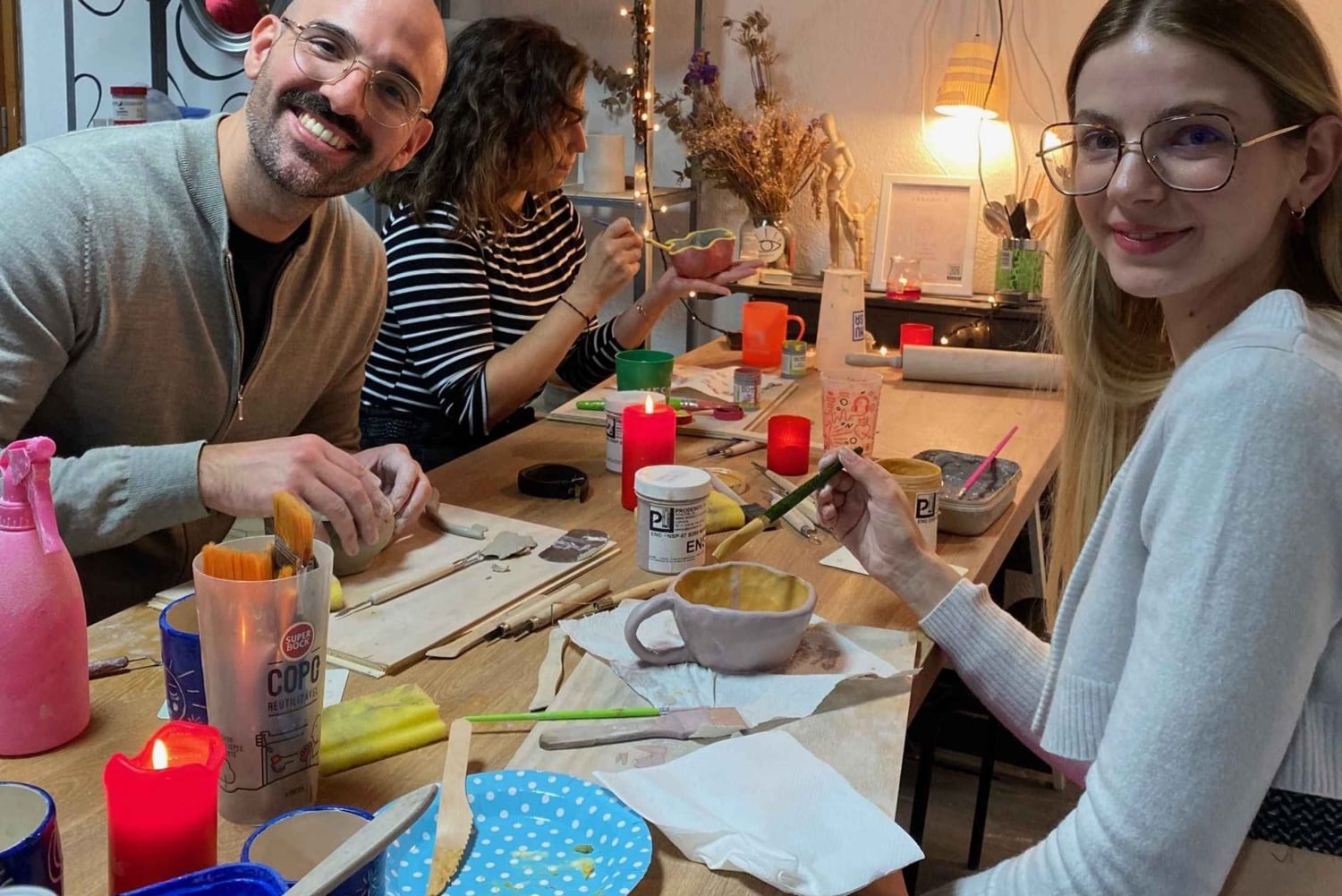 Atelier de poterie à Lisbonne