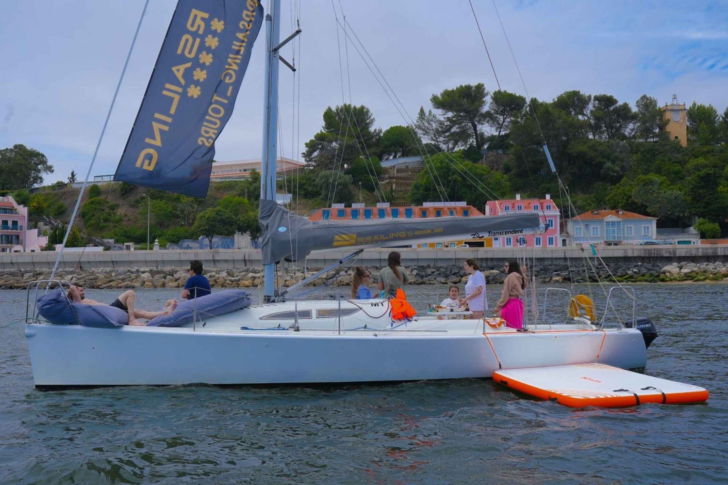 Private 4Hours Swimming Party on Sailboat in Lisbon