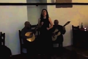 Tour privato serale, spettacolo di Fado autentico e cena portoghese
