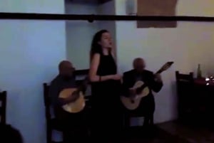 Tour privato serale, spettacolo di Fado autentico e cena portoghese