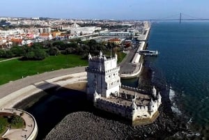 Lissabonin kiertokäynti: Cristo Rei, Belém, São Jorgen linna, 360° näkymä.