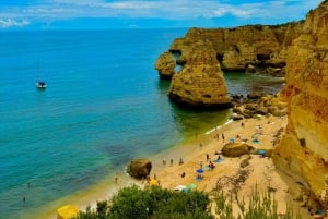 Private Tour Lisbon to Algarve, Benagil Cave, Faro, Portimão