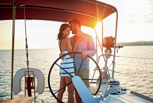 Romantic Private Sailing Boat for two daytime or sunset