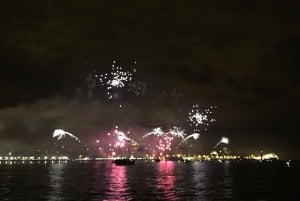 Sail into 2026: Lisbon Fireworks from the River