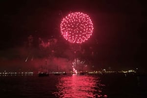 Sail into 2026: Lisbon Fireworks from the River