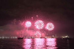 Sail into 2026: Lisbon Fireworks from the River