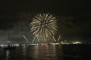 Sail into 2026: Lisbon Fireworks from the River