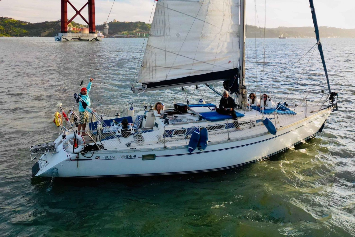 Sailing Yacht Cruise at Parque das Nações with Welcome Drink
