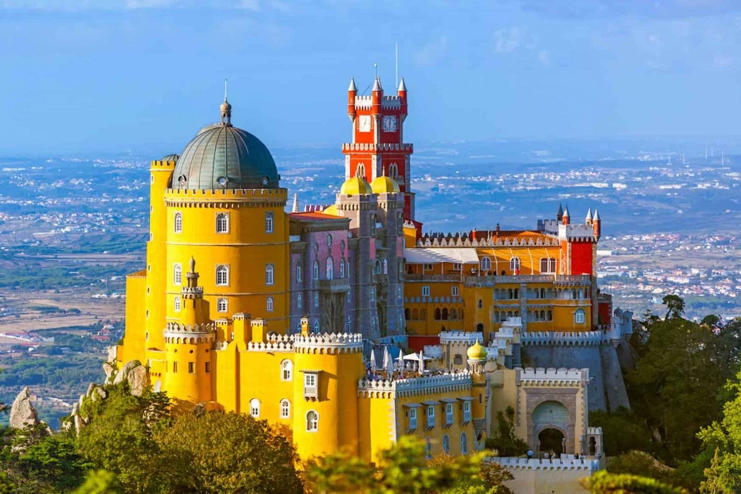 Tour guidato a Sintra, Pena, Regaleira, Cabo da Roca e Cascais