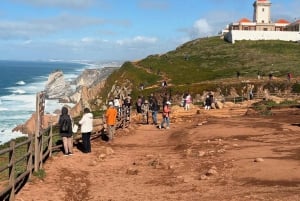 Sintra Express: Parque da Pena (billetter inkluderet) + Cabo da Roca + Cascais