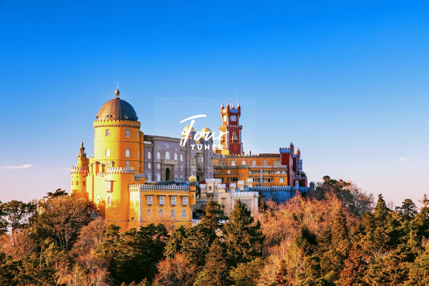 Sintra: Pena Palace. Moorish Castle. Regaleira. & Monserrate