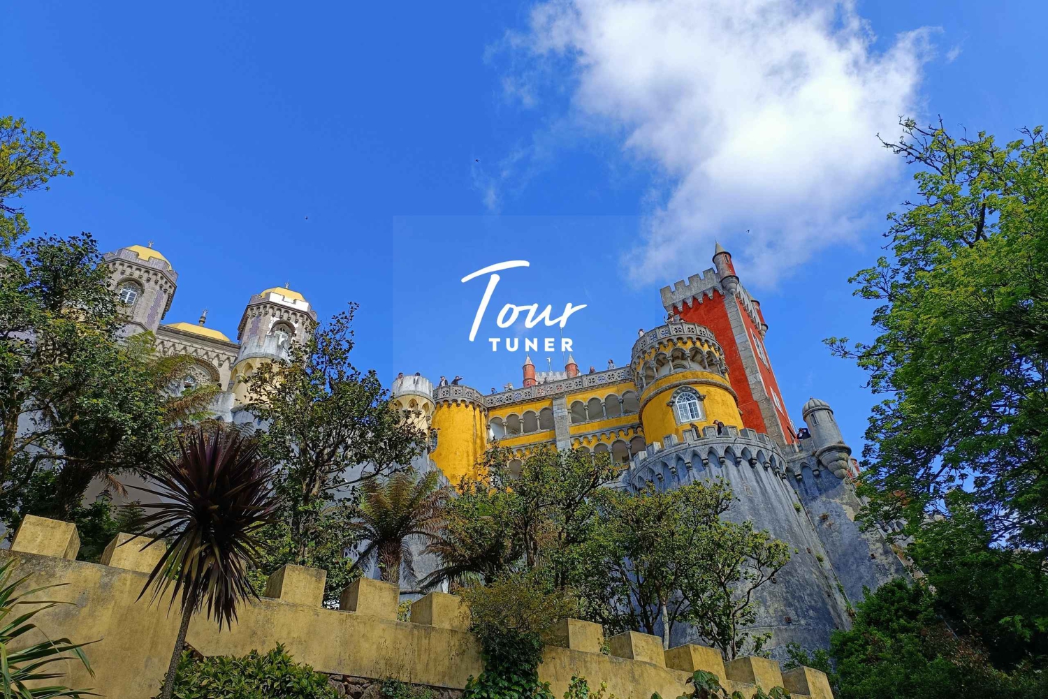 Sintra: Pena Palace. Moorish Castle. Regaleira. & Monserrate