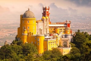 Sintra: Pena Palace. Moorish Castle. Regaleira. & Monserrate