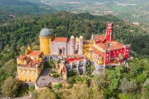 Sintra: Pena Palace. Moorish Castle. Regaleira. & Monserrate