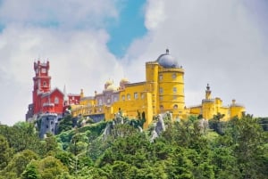 Sintra: Pena Palace. Moorish Castle. Regaleira. & Monserrate