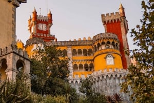 Sintra: Pena Palace. Moorish Castle. Regaleira. & Monserrate