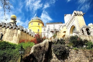 Sintra: Pena Palace. Moorish Castle. Regaleira. & Monserrate