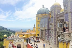 Sintra: Pena Palace. Moorish Castle. Regaleira. & Monserrate