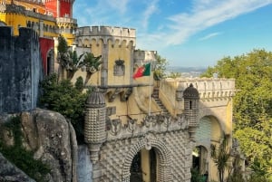 Sintra: Pena Palace. Moorish Castle. Regaleira. & Monserrate