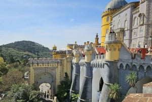 Sintra: Pena Palace. Moorish Castle. Regaleira. & Monserrate