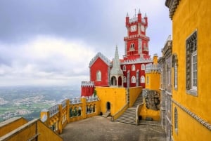 Sintra: Pena Palace. Moorish Castle. Regaleira. & Monserrate