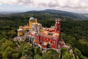 Sintra: Pena Palace. Moorish Castle. Regaleira. & Monserrate