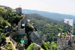 Sintra: Pena Palace. Moorish Castle. Regaleira. & Monserrate