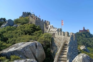 Sintra: Pena Palace. Moorish Castle. Regaleira. & Monserrate