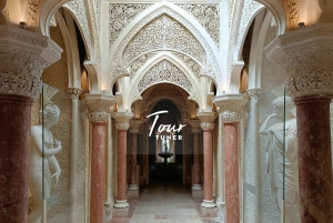 Sintra: Pena Palace. Moorish Castle. Regaleira. & Monserrate