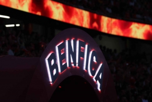 SL Benfica Museum-billett med suvenirskjerf