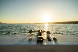 Lisbon: Catamaran Sunset Chillout with Bar and Music