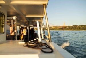 Lisbon: Catamaran Sunset Chillout with Bar and Music