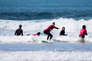 Aula de Surf na Caparica
