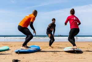 Aula de Surf na Caparica