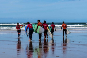Aula de Surf na Caparica