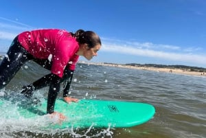 Aula de Surf na Caparica