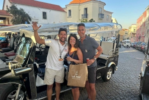 True 4Hour/Half day TukTuk Tour of Lisbon - Local Overview!