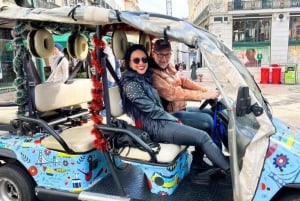 Lisbonne : visite en tuk-tuk avec prise en charge gratuite à l'hôtel