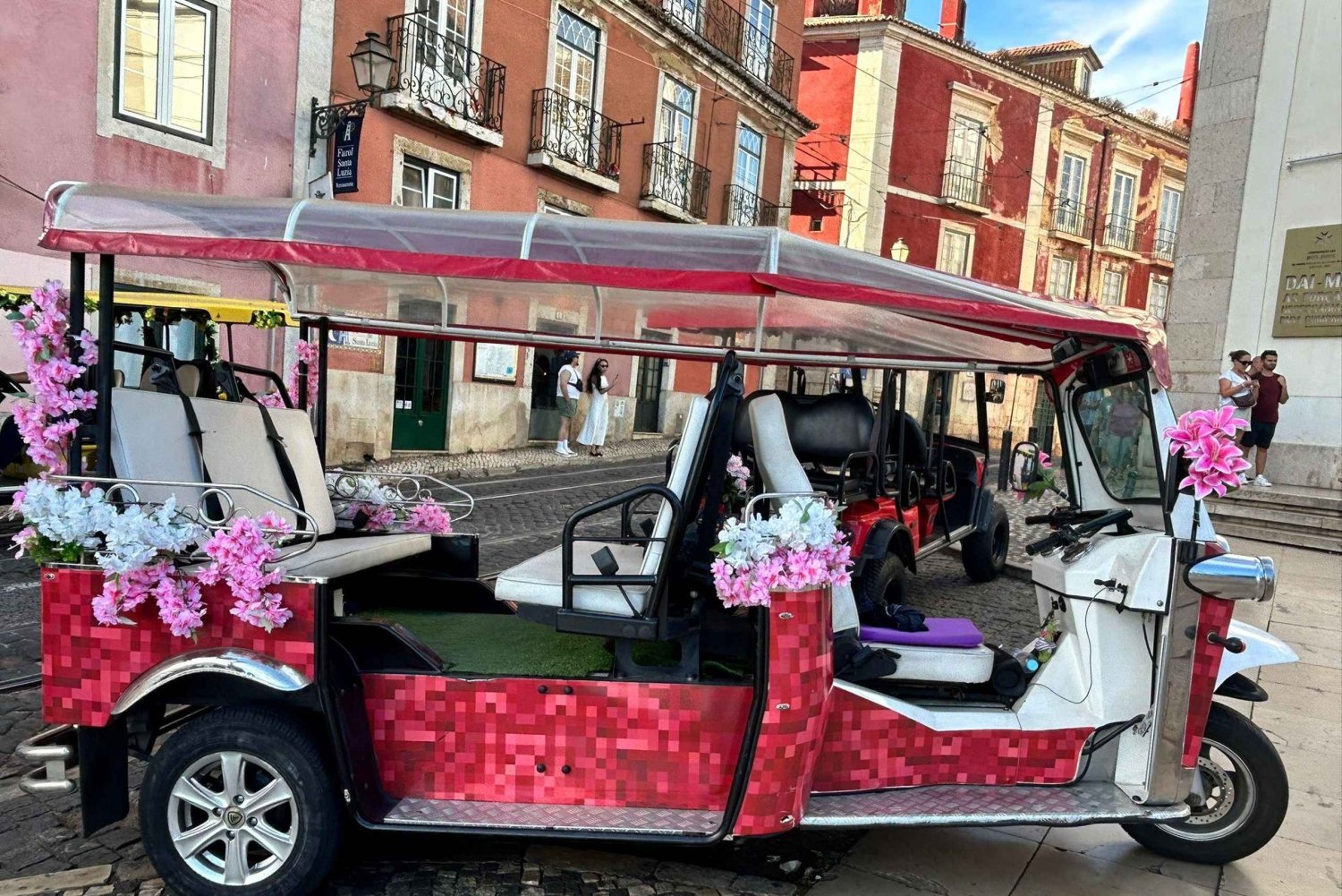 Passeio de tuktuk pela histórica Lisboa antiga, centro da cidade e Belém