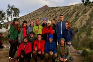 3D2N Trekking Mt Rinjani til topmøde, sø, varm kilde
