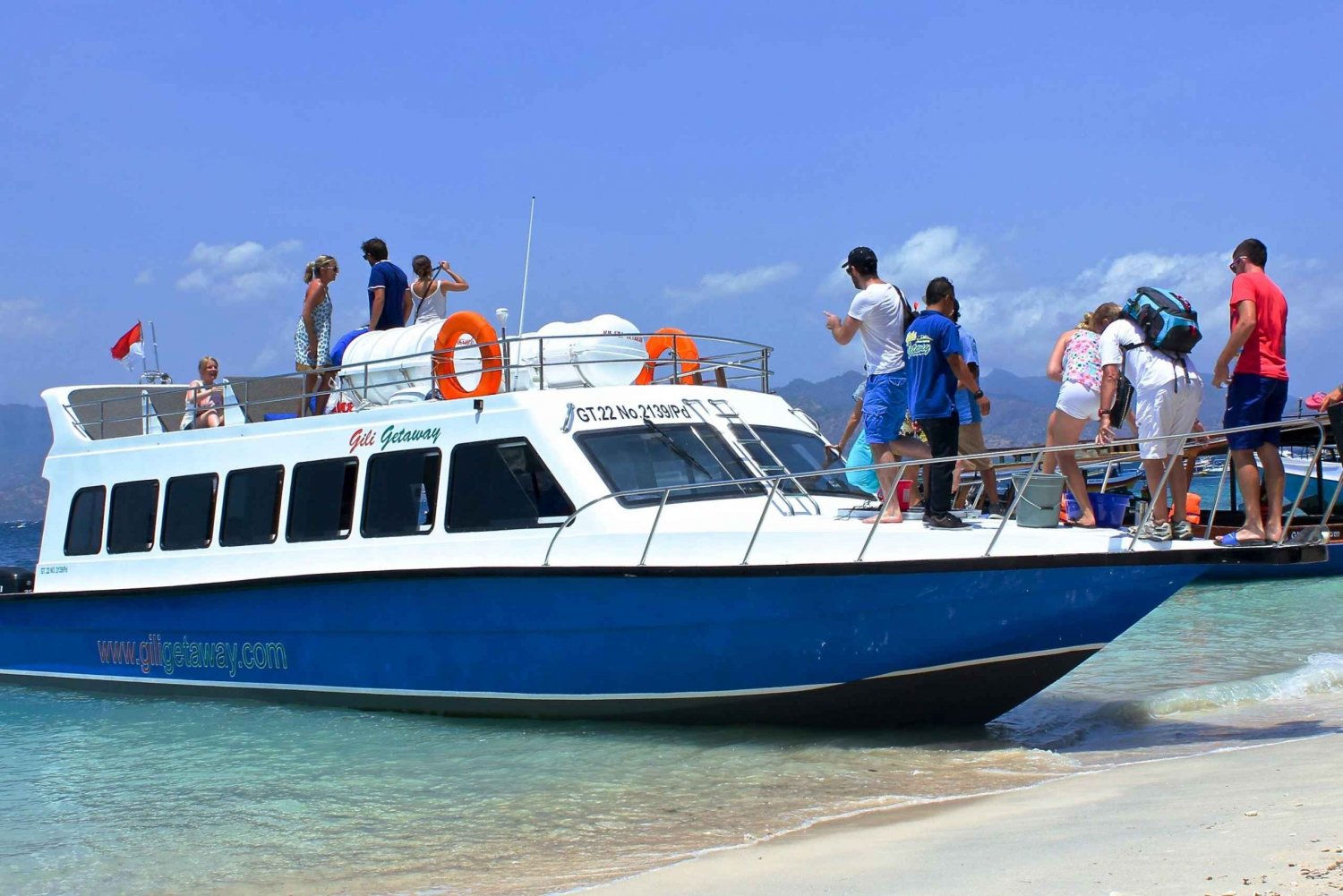 Bali and Trawangan: Fastboat with Optional Bali Transfer