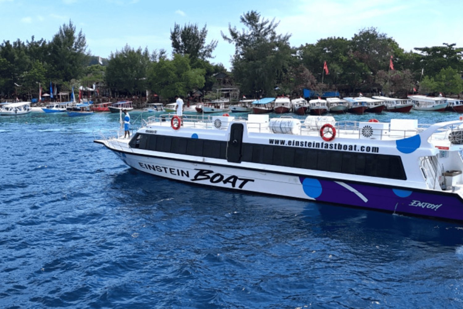 Bali: Fast Boat Tickets naar Nusa Penida en Gili Eilanden