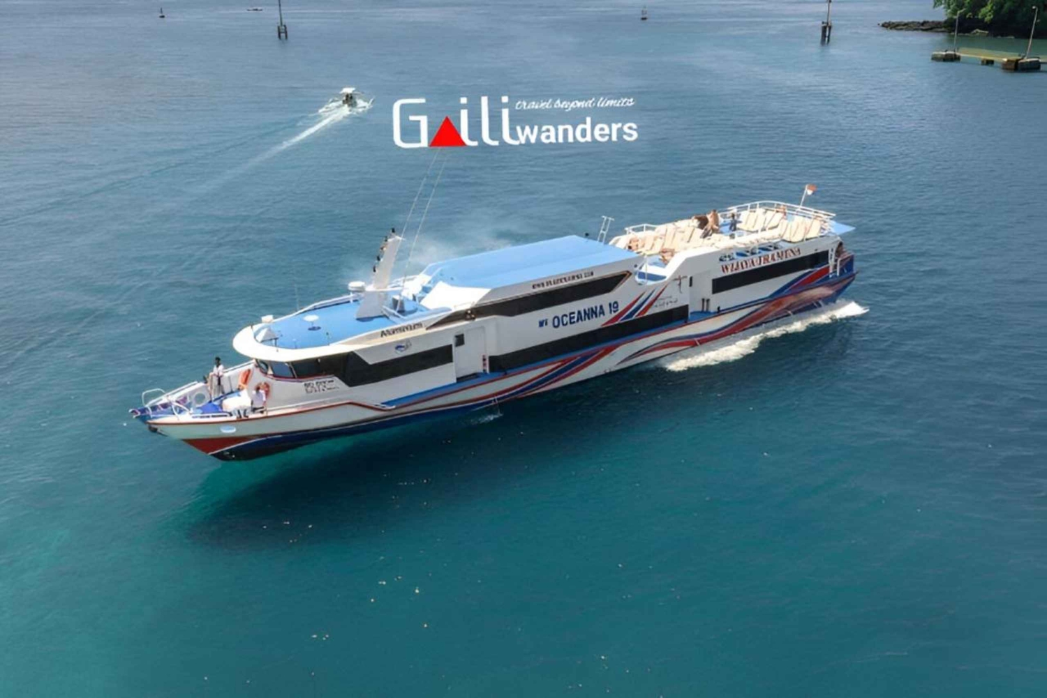 Bali : billet de bateau rapide depuis/vers les îles Gili et Nusa Penida