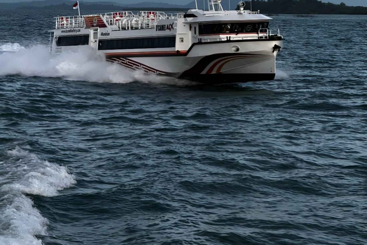 Bali : billet de bateau rapide depuis/vers les îles Gili et Nusa Penida