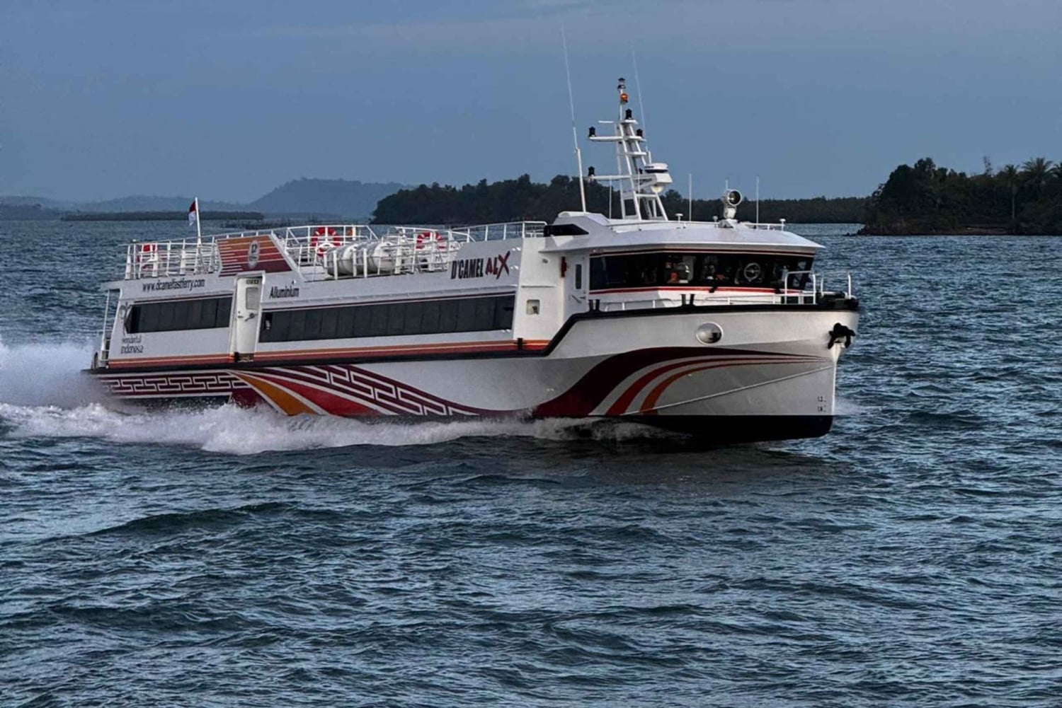 Bangsal havn innsideropplevelse med enveis båttransport