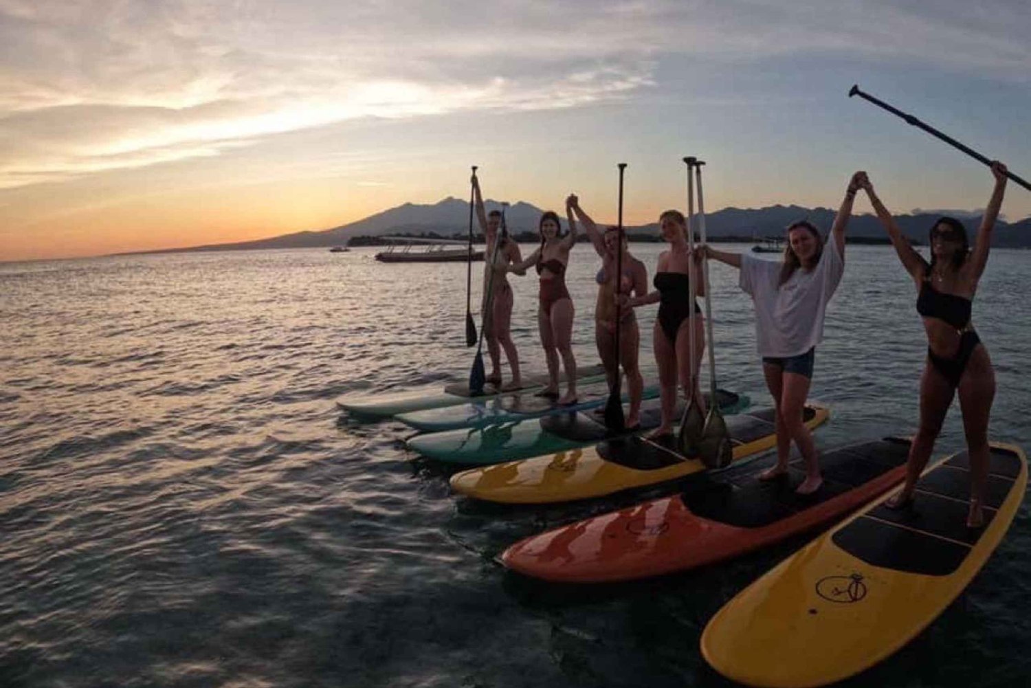 best sunrise Stand-up paddle boarding (drone photoshoot)