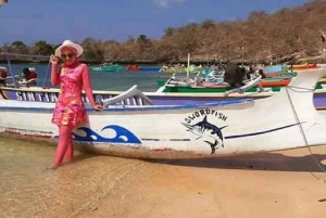 Päiväretki Kaakkois,Lombok Pink Beach (vaaleanpunainen ranta)